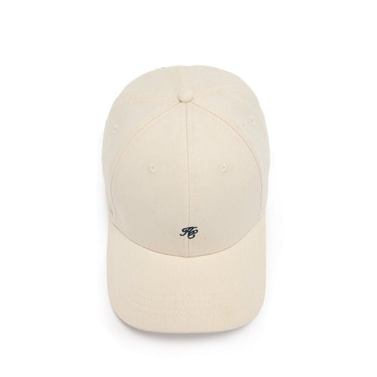 Young Ideas/Henmores - Monogram Cap - ecru - OS