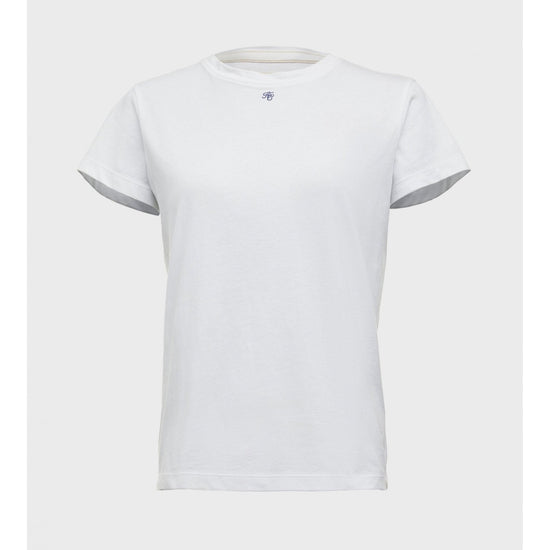 Young Ideas/Henmores - Monogram T-Shirt - White - XS