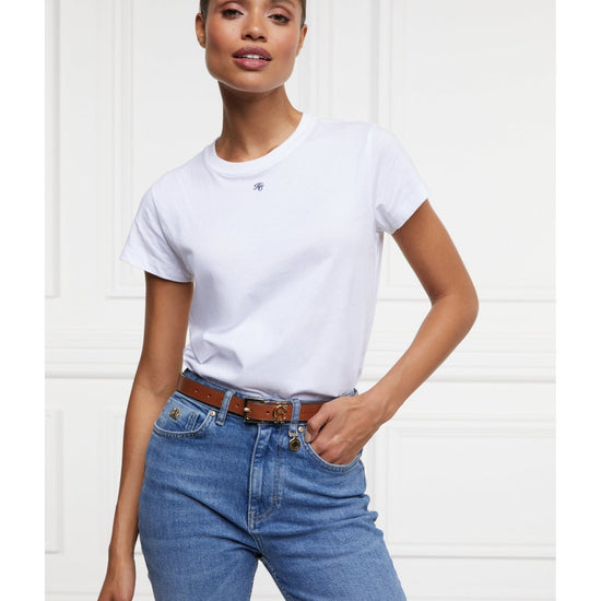 Young Ideas/Henmores - Monogram T-Shirt - White - XS