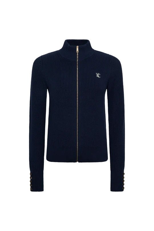 Young Ideas & Henmores - Northleach Cardigan - Ink Navy - XS