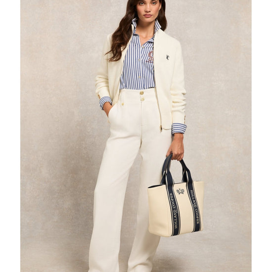 Young Ideas/Henmores - Northleach Cardigan - Natural - XS