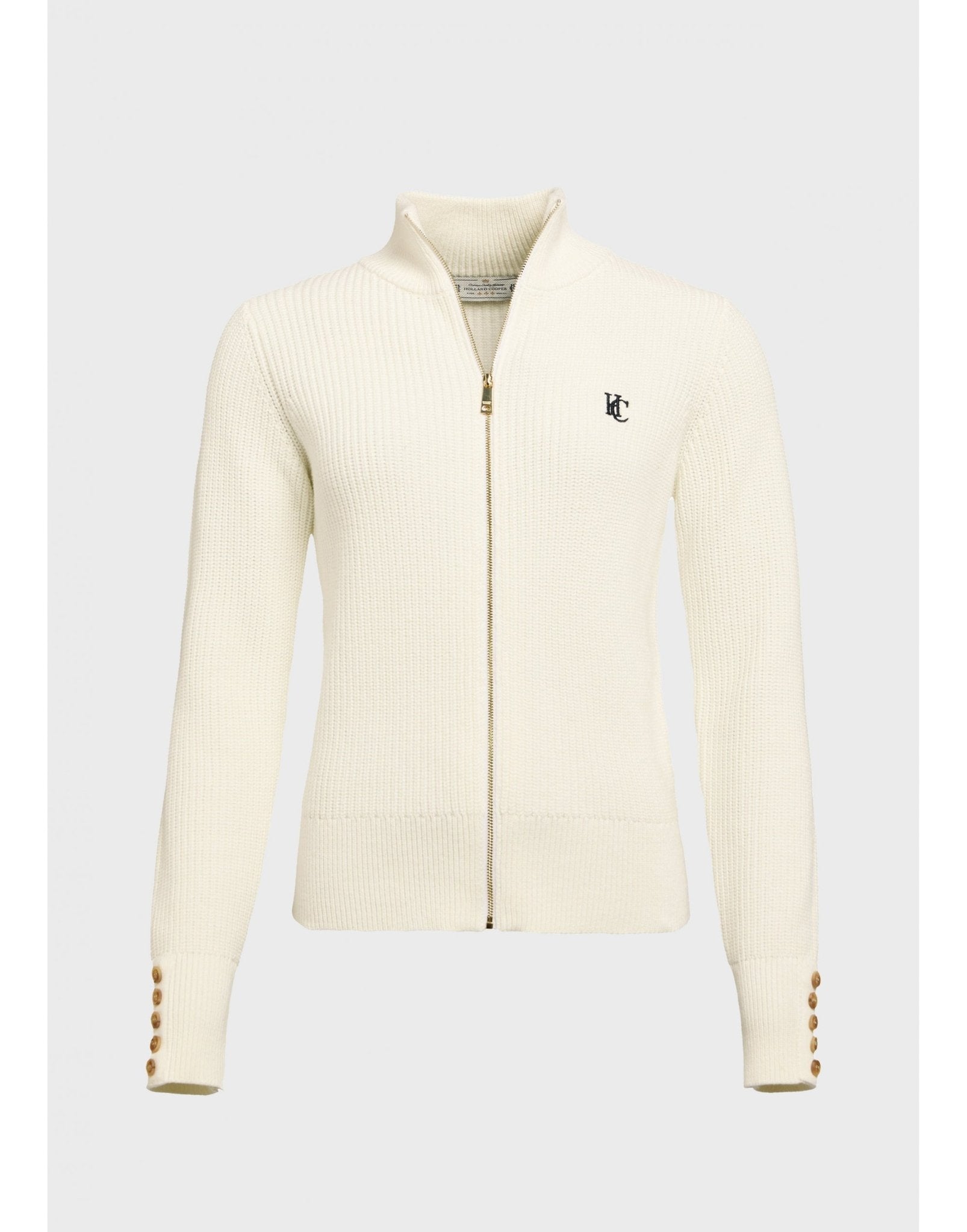 Young Ideas/Henmores - Northleach Cardigan - Natural - XS