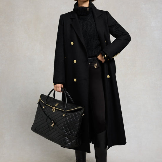 Young Ideas/Henmores - Noveli Roll Neck Knit - Black - XS