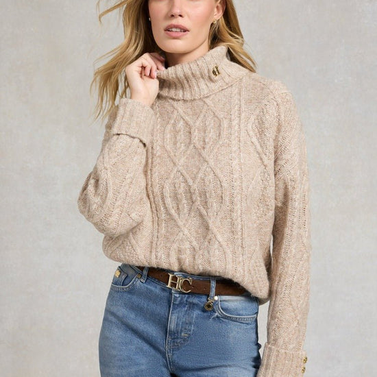 Young Ideas/Henmores - Noveli Roll Neck Knit - Black - XS