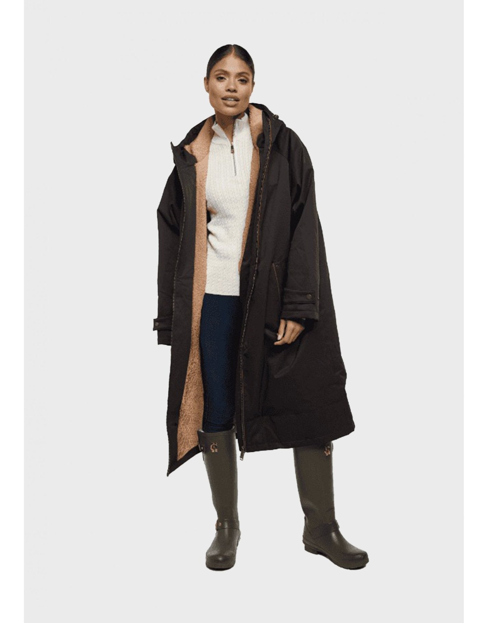 Young Ideas/Henmores - One - Size Waterproof Coat - Ink Navy - OS
