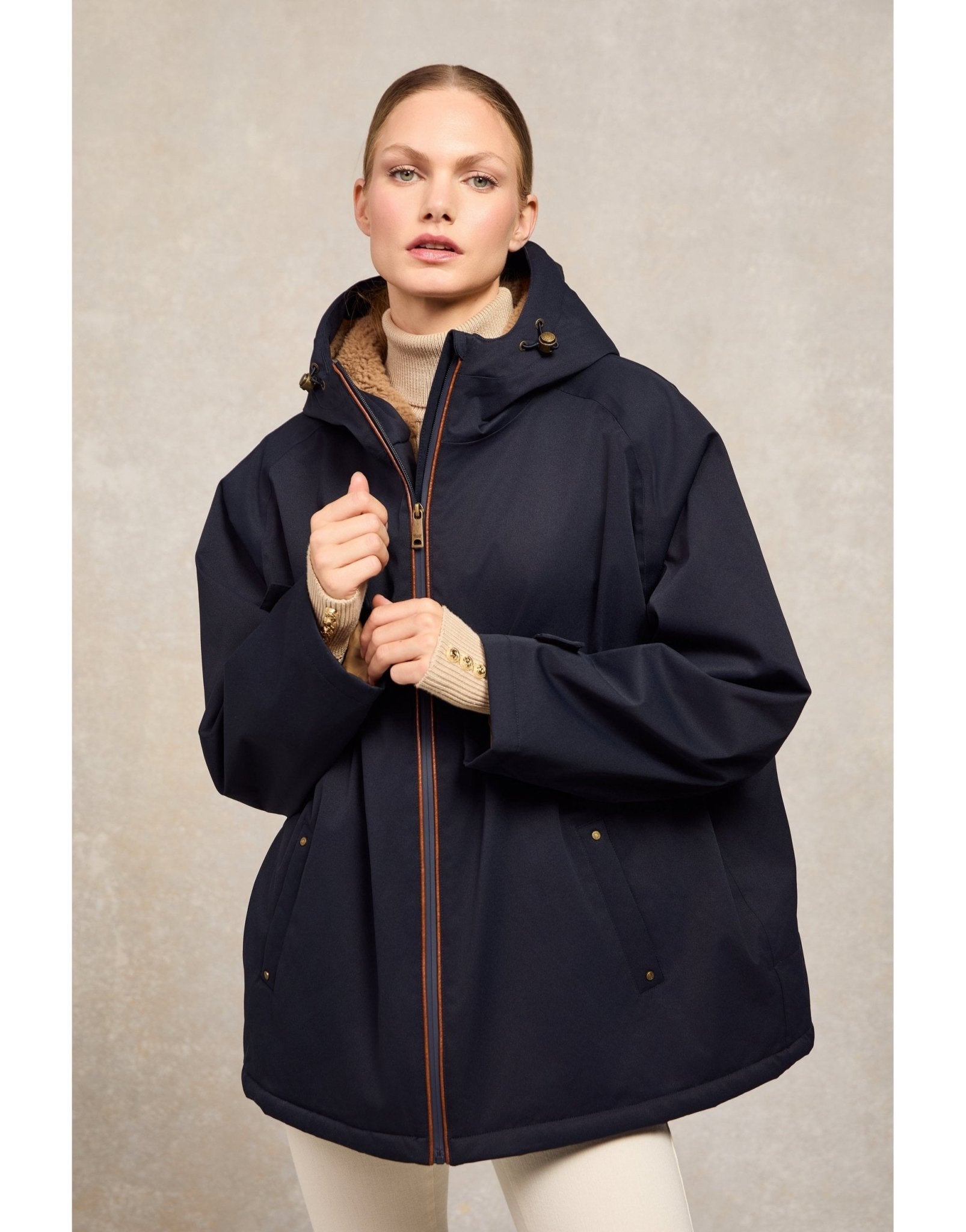 Young Ideas/Henmores - One - Size Waterproof Jacket - Chocolate - OS