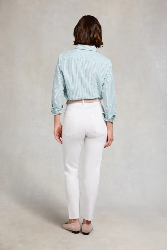 Young Ideas & Henmores - Oxford Shirt - Sky Blue Stripe - 8