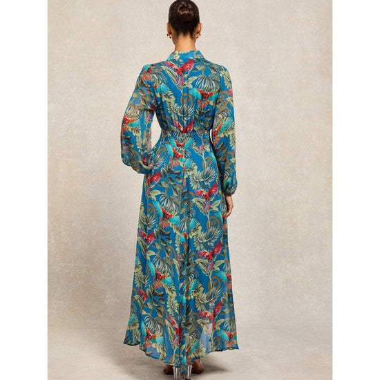 Young Ideas/Henmores - Paros Shirt Dress - Macaw Cobalt - 8