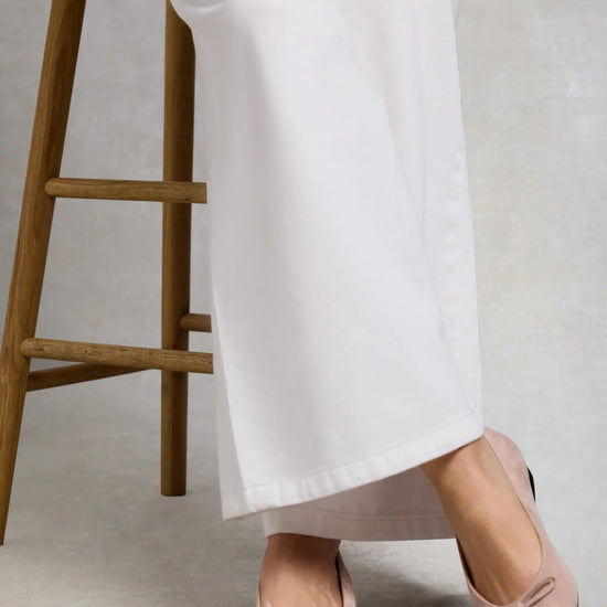Young Ideas & Henmores - Pointed Ballet Shoe - Blush Suede - 4