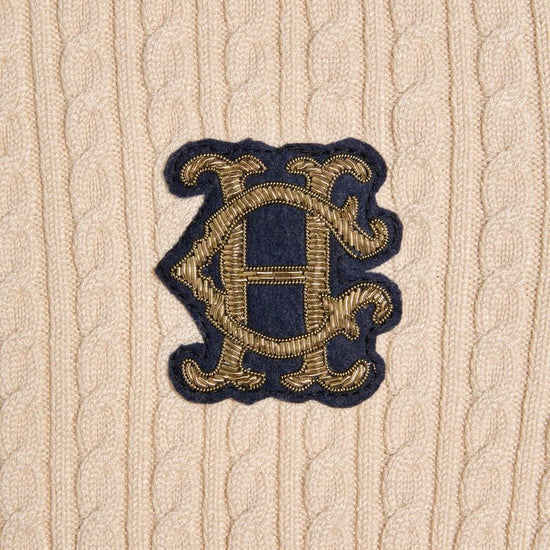 Young Ideas/Henmores - Princeton Crew Neck Knit - Ink Navy - L