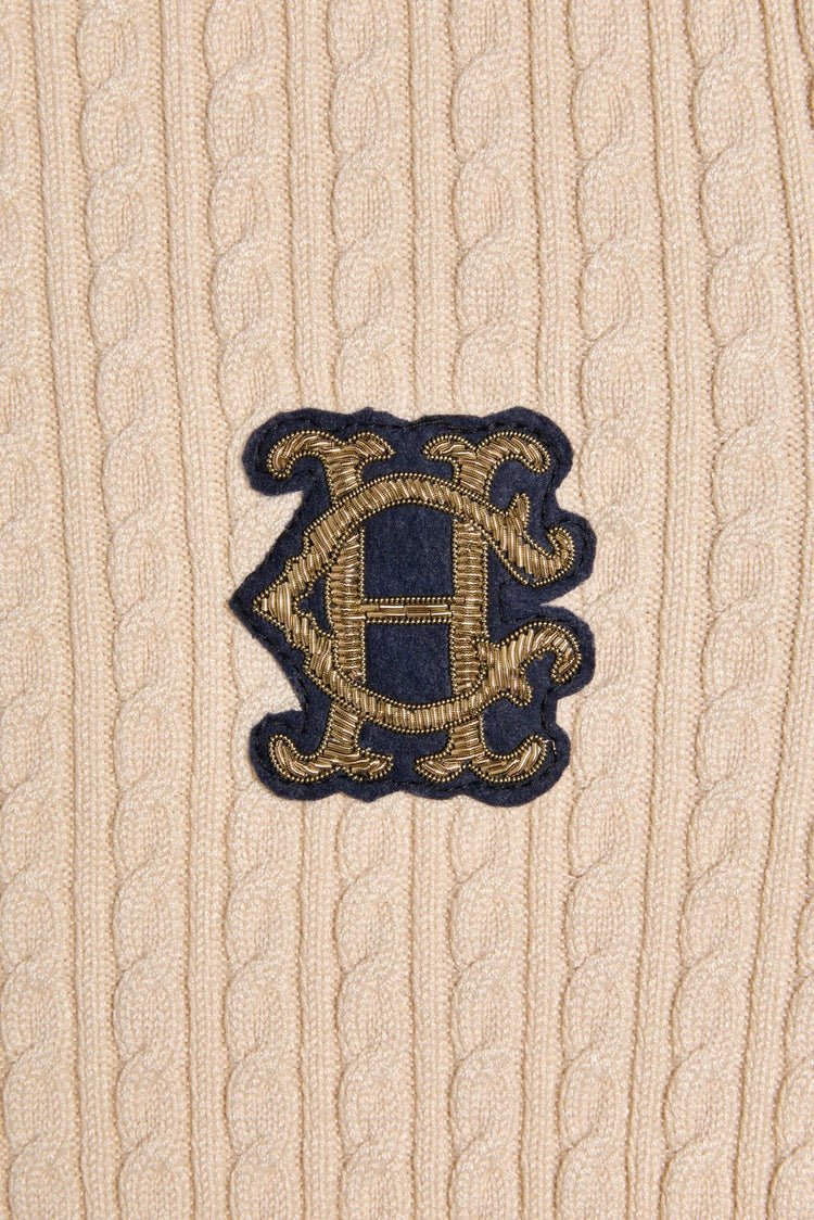 Young Ideas/Henmores - Princeton Crew Neck Knit - Ink Navy - L