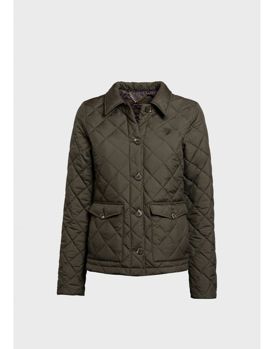 Young Ideas/Henmores - Quilted Coach Jacket - Heritage Khaki - XS