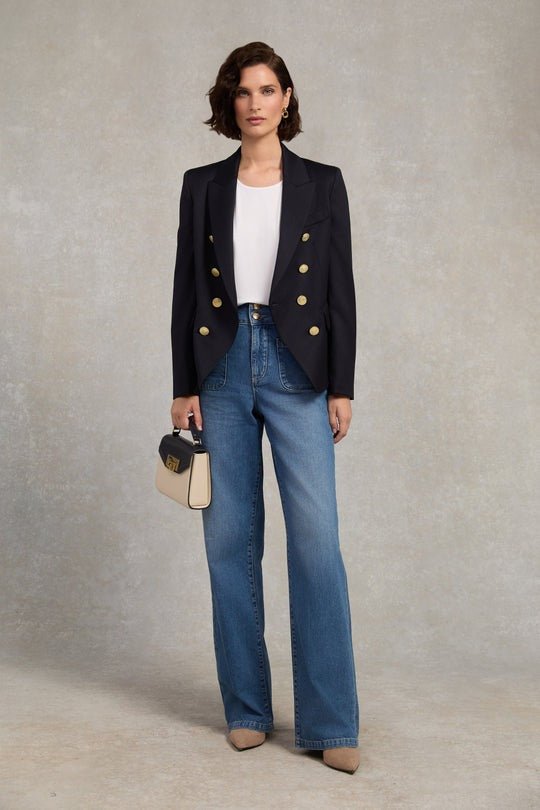 Young Ideas/Henmores - Relax Fit Crew Neck Tee - White - XS