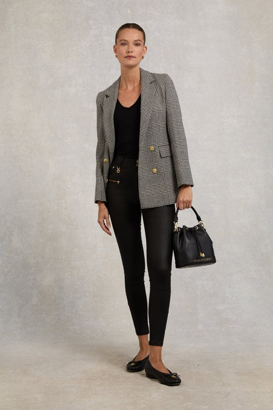 Young Ideas/Henmores - Relax Fit V - Neck Tee - Black - XS