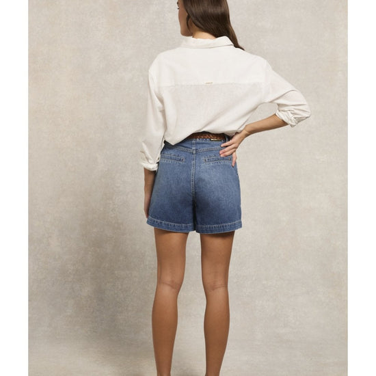 Young Ideas/Henmores - Relaxed Fit Linen Shirt - Optic White - 6