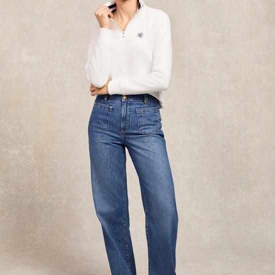 Young Ideas/Henmores - Retro Trainer - White Racing Green - 4