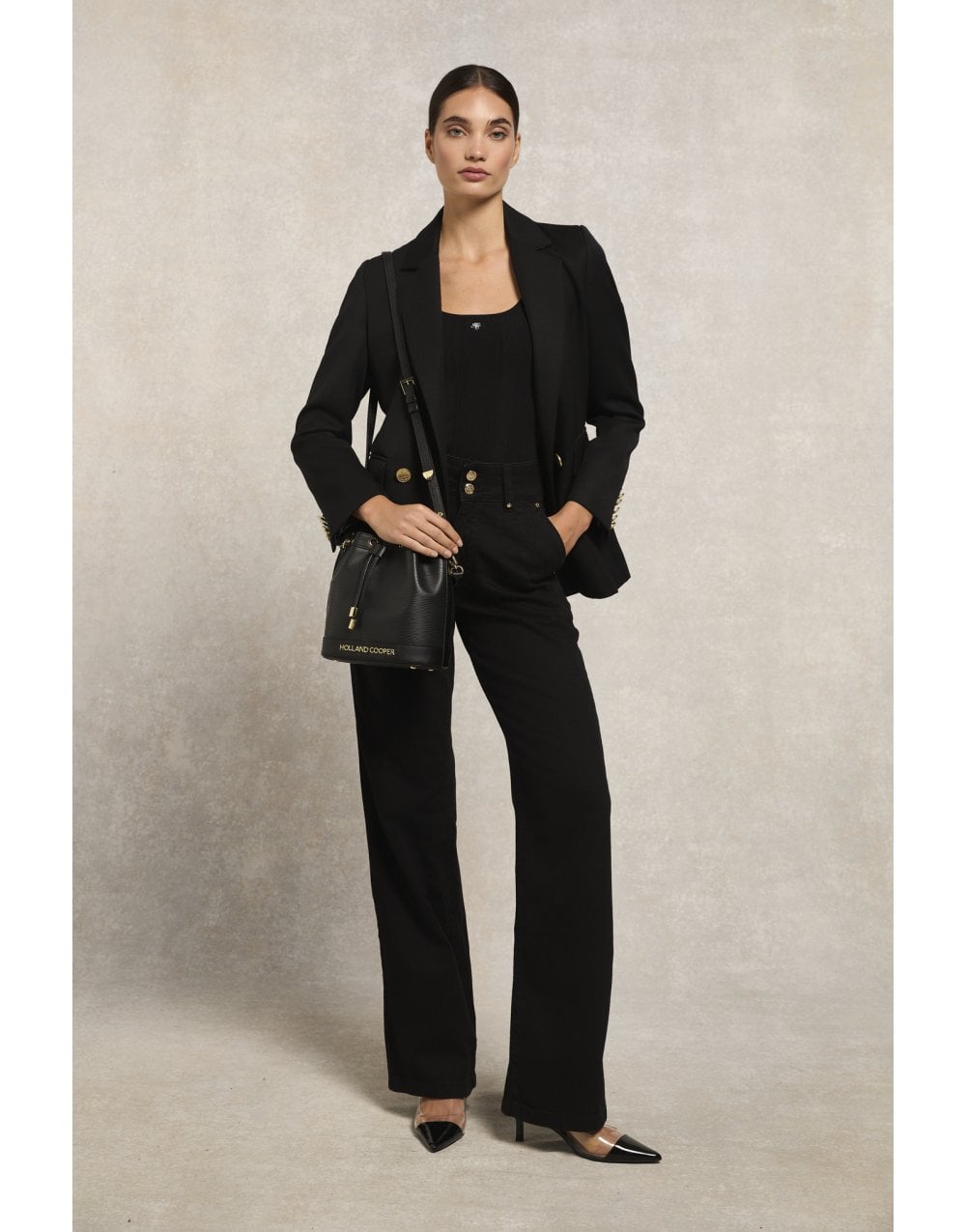 Young Ideas/Henmores - Ruby Knitted Vest - Black - XS