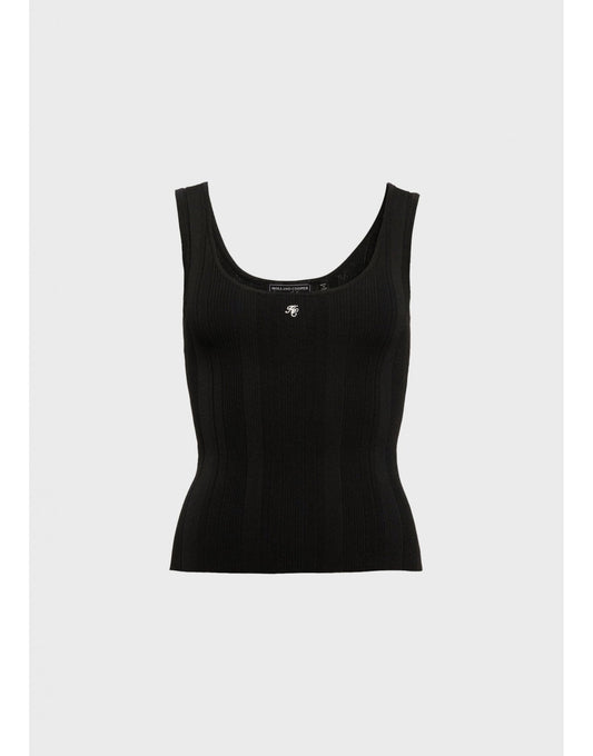 Young Ideas/Henmores - Ruby Knitted Vest - Black - XS