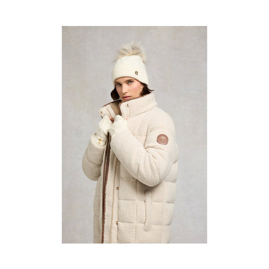 Young Ideas/Henmores - Sloane Cable Bobble Hat - Black - OS