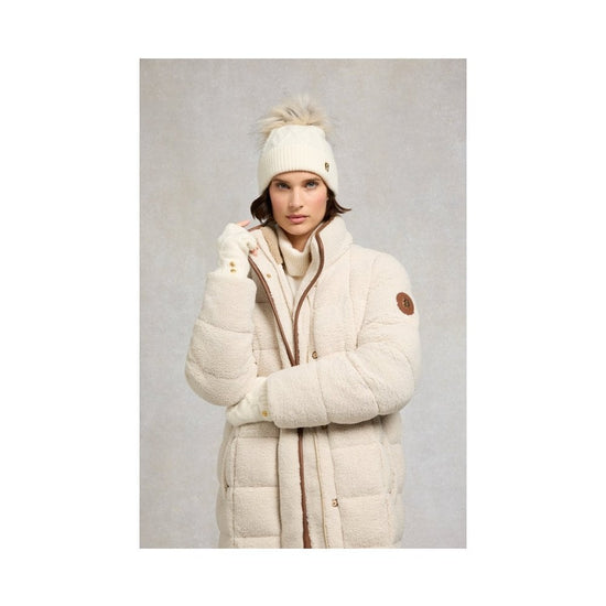 Young Ideas/Henmores - Sloane Cable Bobble Hat - Black - OS