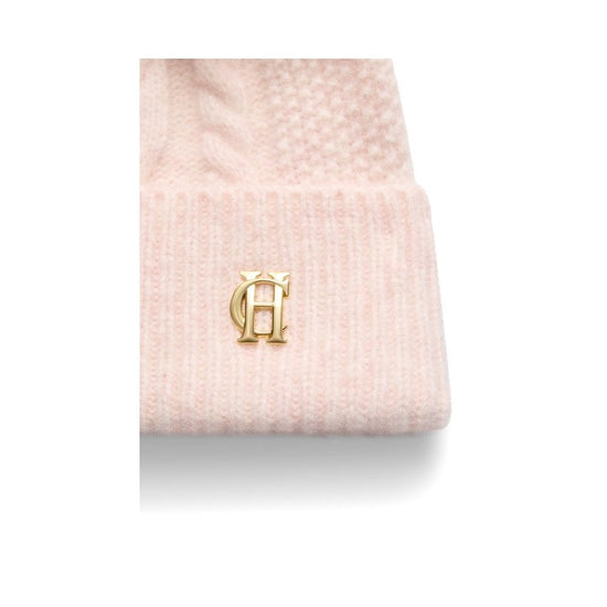 Young Ideas/Henmores - Sloane Cable Bobble Hat - Black - OS