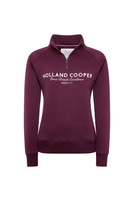 Young Ideas/Henmores - Sporting Goods Zip Henley - Racing Green - M