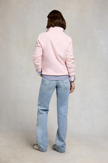 Young Ideas & Henmores - Sporting Heritage Zip Henley - Pink - XS