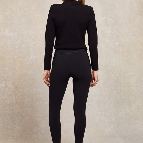 Young Ideas/Henmores - Stirrup Contour Legging - Black - 6