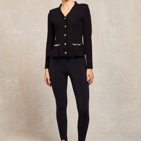 Young Ideas/Henmores - Stirrup Contour Legging - Black - 6