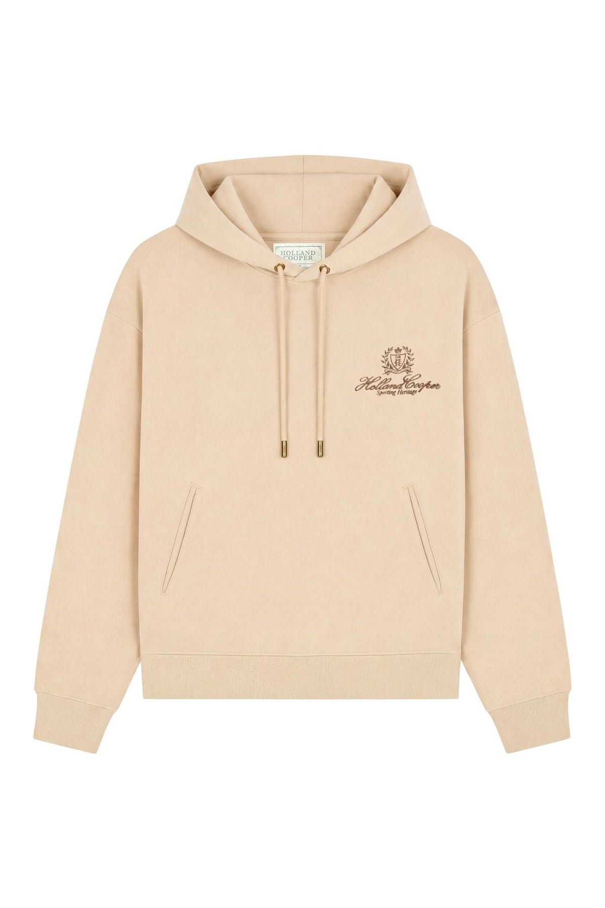 Young Ideas & Henmores -Sussex Hoodie -Stone -L