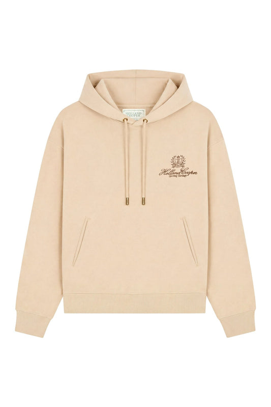 Young Ideas & Henmores -Sussex Hoodie -Stone -L