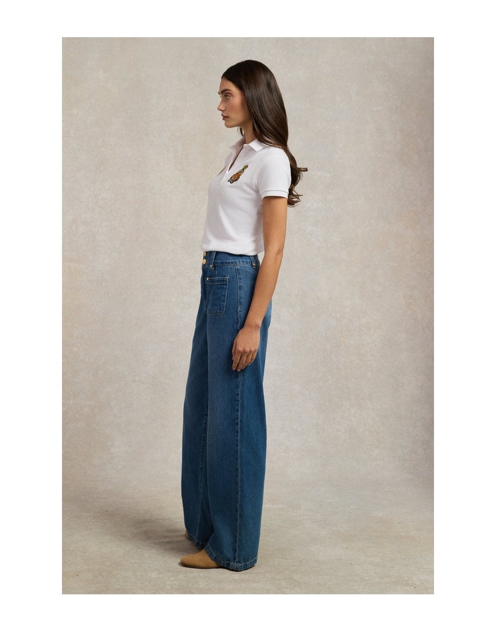 Young Ideas/Henmores - Team Polo Shirt - White - XS