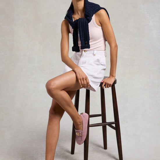 Young Ideas/Henmores - The Driving Loafer - Soft Pink - 4