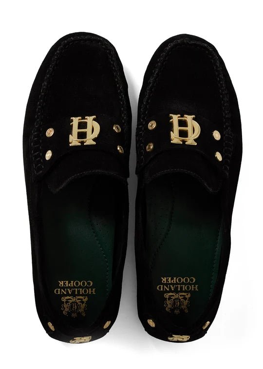 Young Ideas & Henmores -The Driving Loafer -Black -8