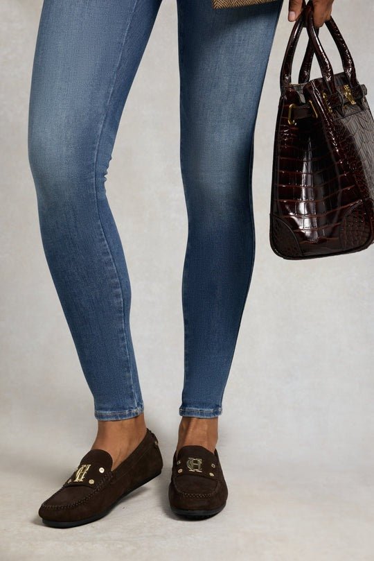 Young Ideas/Henmores - The Driving Loafer - Soft Pink - 4