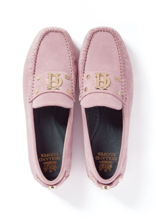 Young Ideas & Henmores -The Driving Loafer -Soft Pink -4