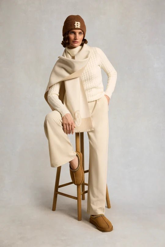 Young Ideas & Henmores -Ultra Low Shearling Mule -Tan -4