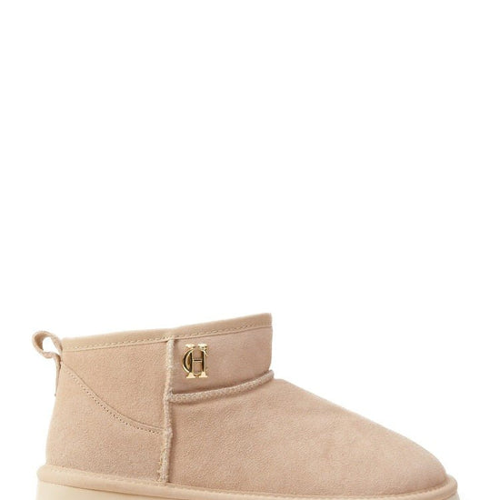 Young Ideas/Henmores - Ultra Mini Shearling Boot - Oyster - 4