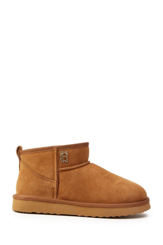 Young Ideas/Henmores - Ultra Mini Shearling Boot - tan - 4