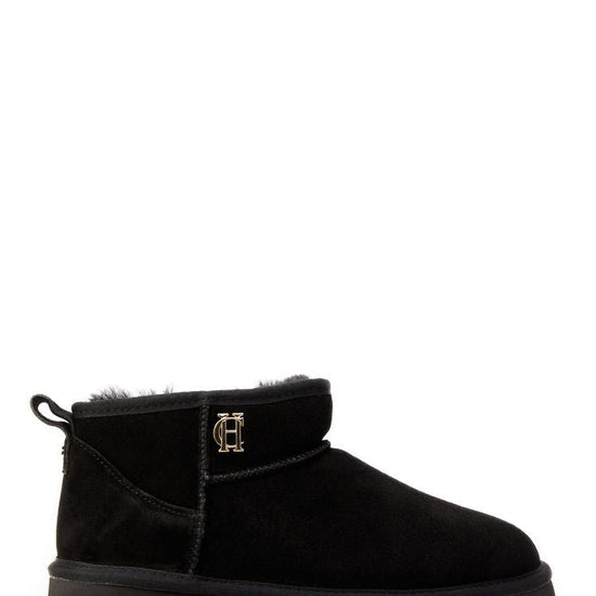 Young Ideas/Henmores - Ultra Mini Shearling Boot - Black - 4