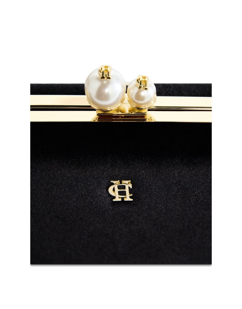 Young Ideas/Henmores - Vienna Evening Bag - Black Velvet - OS