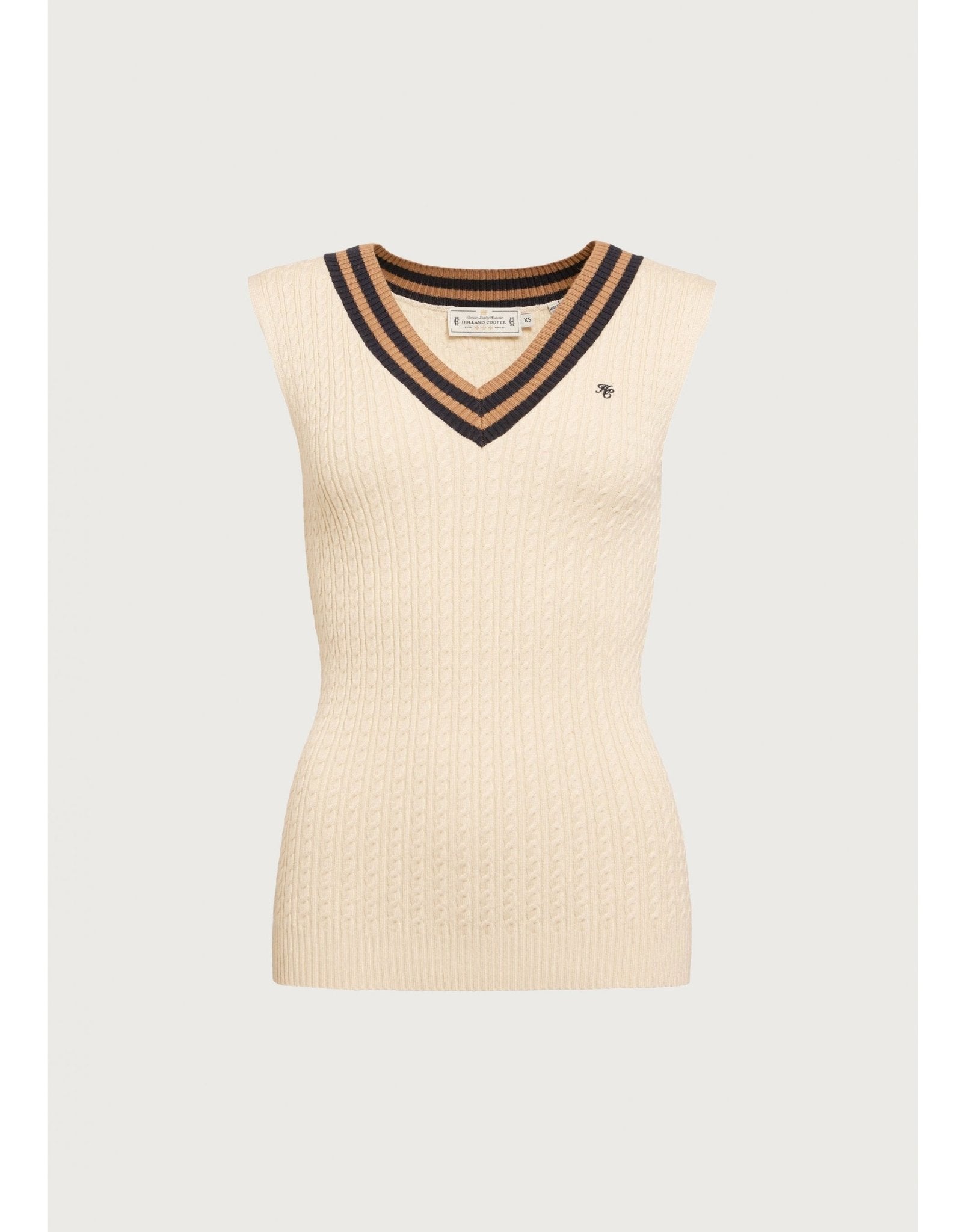 Young Ideas/Henmores - Zoe Sleeveless Tank - Almond - XS