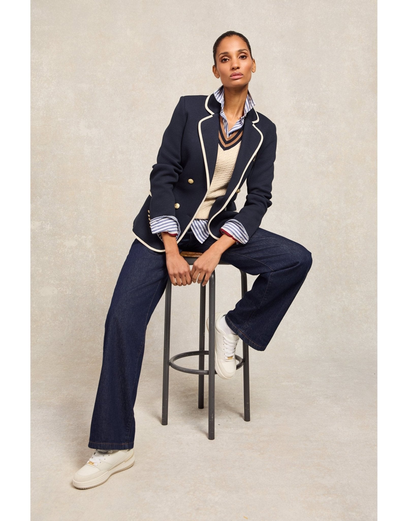 Young Ideas/Henmores - Zoe Sleeveless Tank - Almond - XS