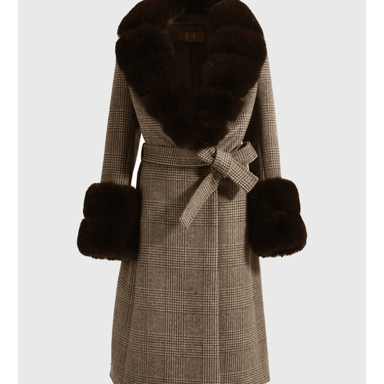 Young Ideas/Henmores - Loxley Coat - Plaid - XS