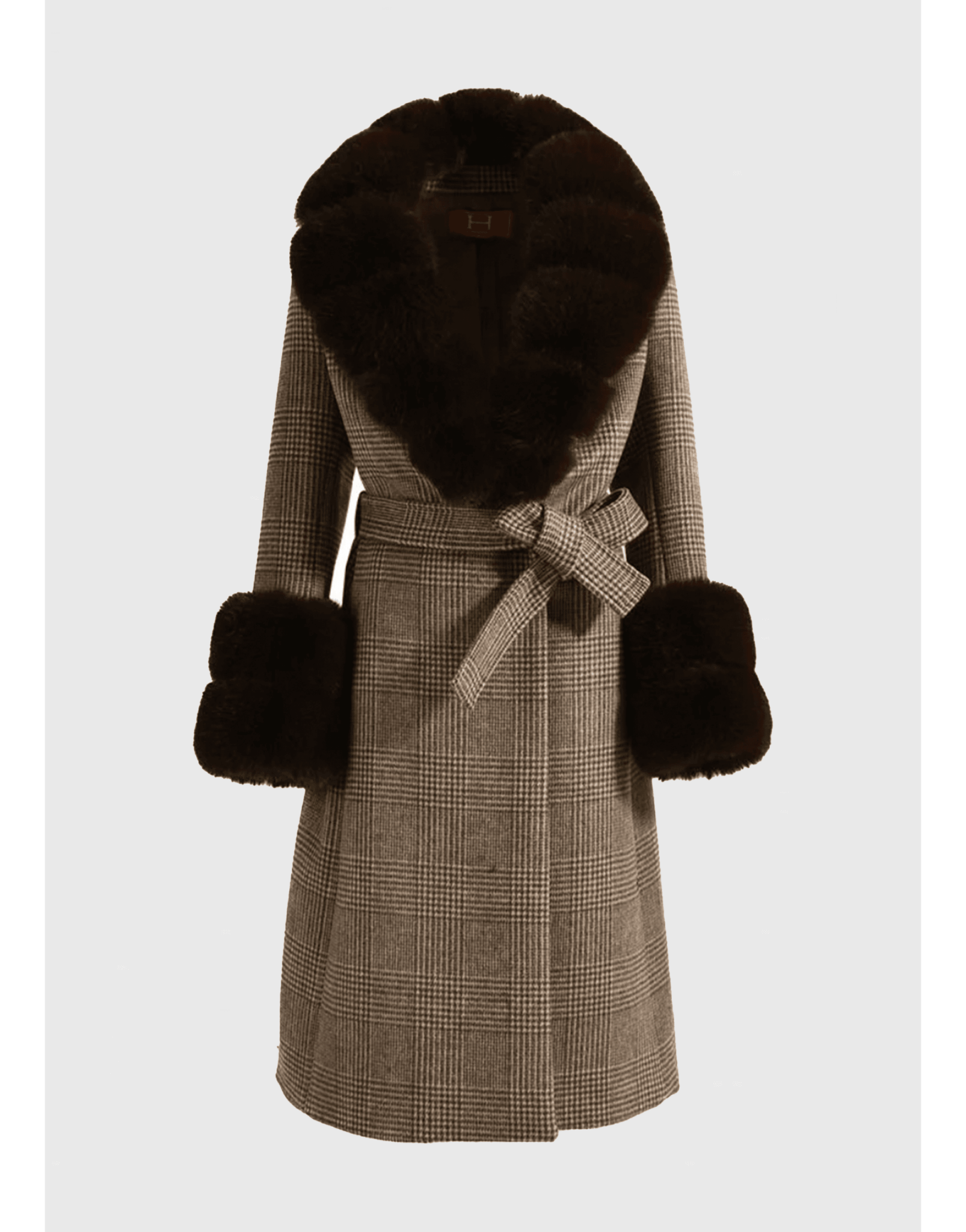 Young Ideas/Henmores - Loxley Coat - Plaid - XS