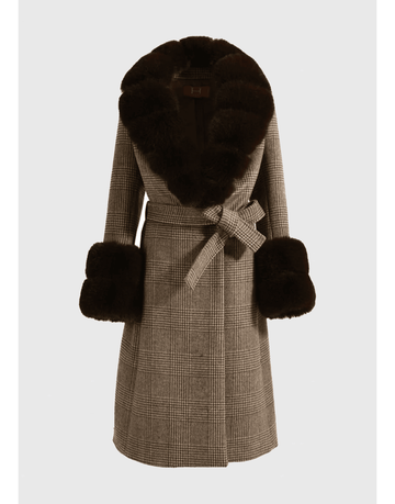 Young Ideas/Henmores - Loxley Coat - Plaid - XS
