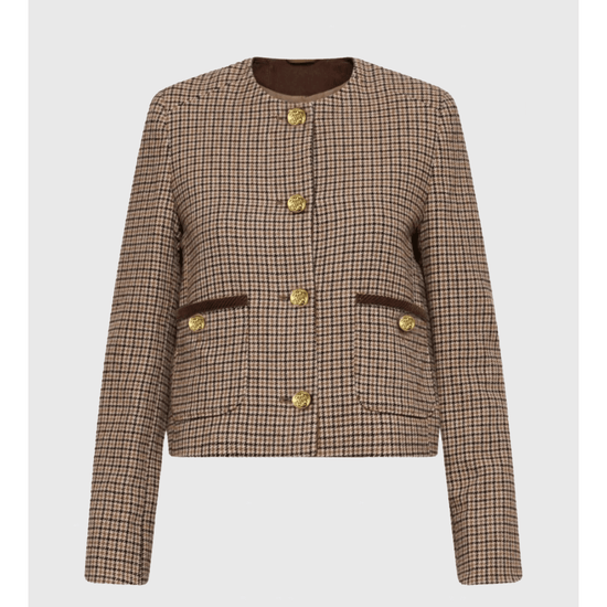 Young Ideas/Henmores - The Porchester Blazer - Tweed - XS