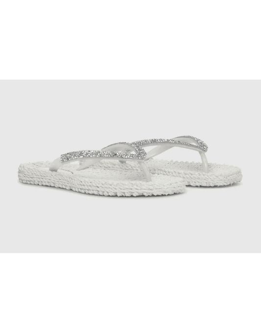 Young Ideas/Henmores - Flip Flop with Crystals - 120 Crème - 4
