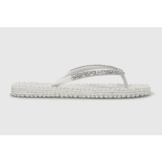 Young Ideas/Henmores - Flip Flop with Crystals - 120 Crème - 4