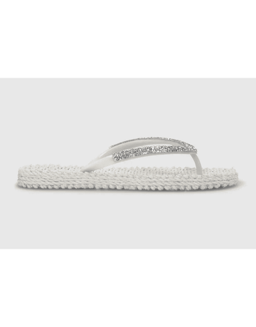 Young Ideas/Henmores - Flip Flop with Crystals - 120 Crème - 4